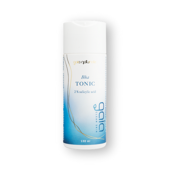 BHA Tonic bottle with gradient design gaia naturelle