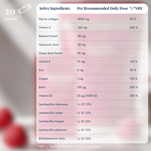 Collagen Biotic Raspberry