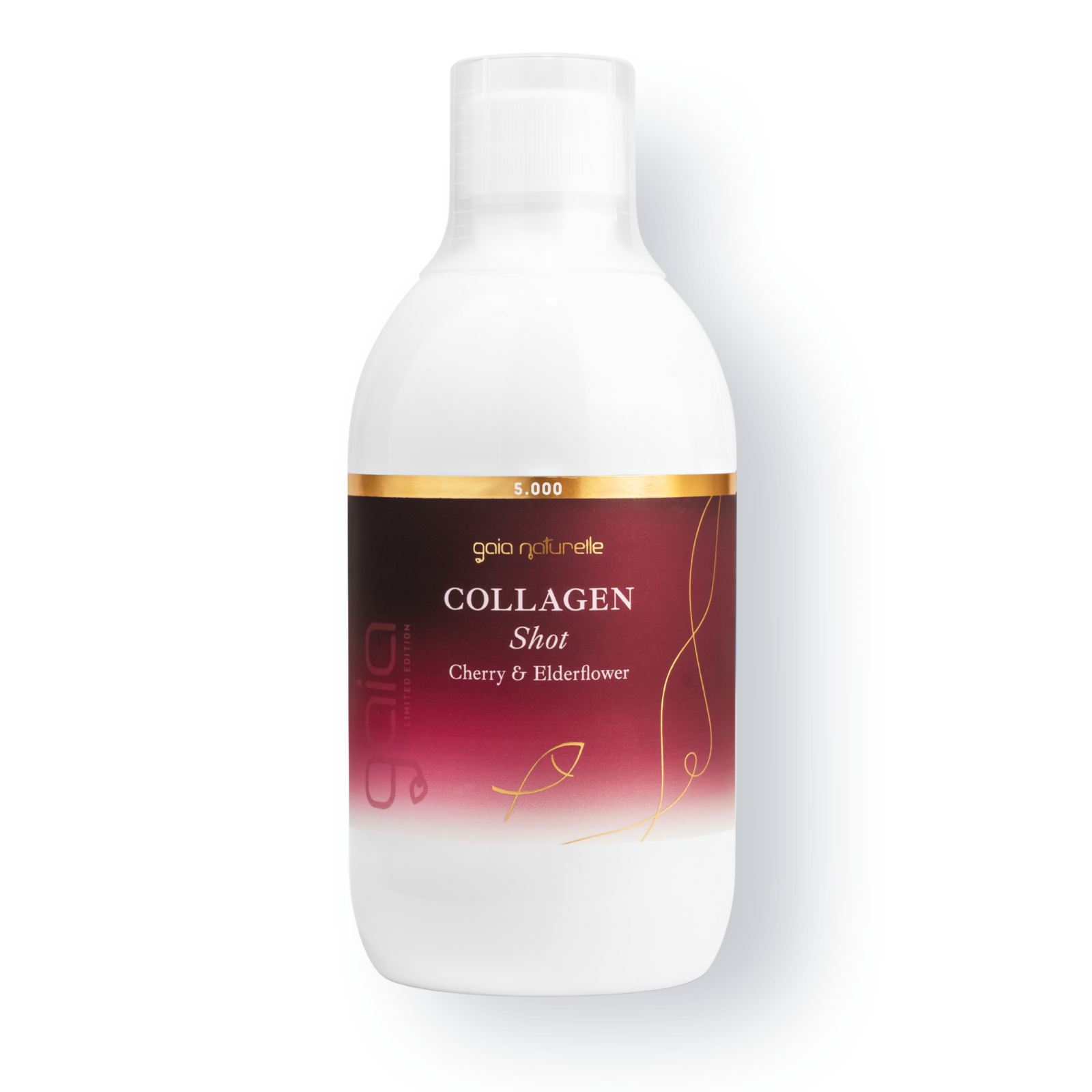 Gaia Naturelle Collagen shot cherry elderflower 