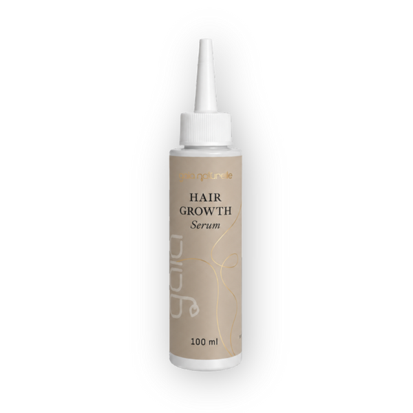 Hair growth serum bottle gaia naturelle